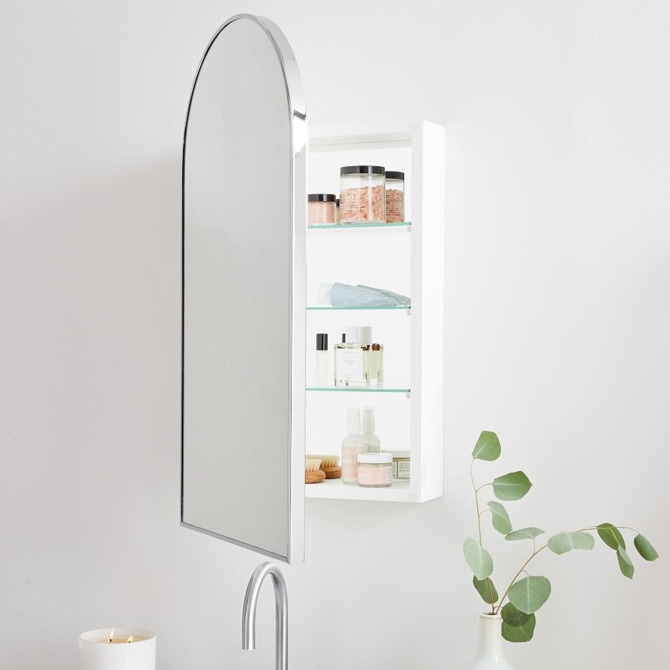 Arched Metal Framed Medicine West Elm UK